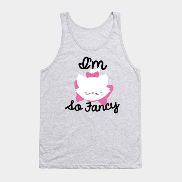 I'm so Fancy Tank Top by WereAllMadBoutique